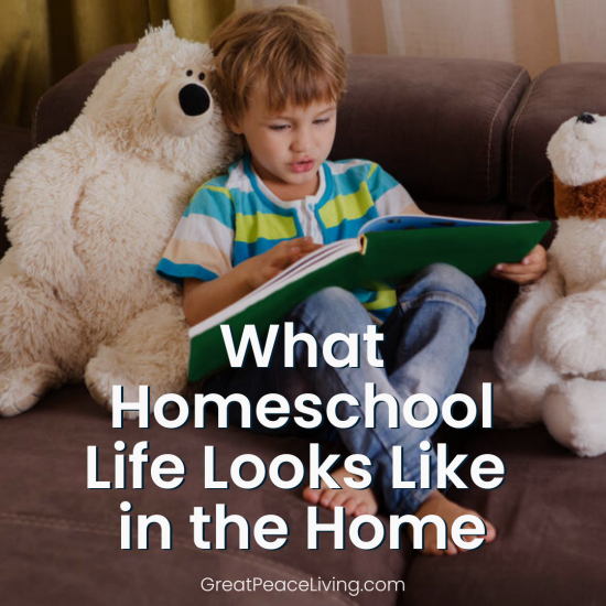 Choosing the Homeschool Life | GreatPeaceLiving.com #homeschool