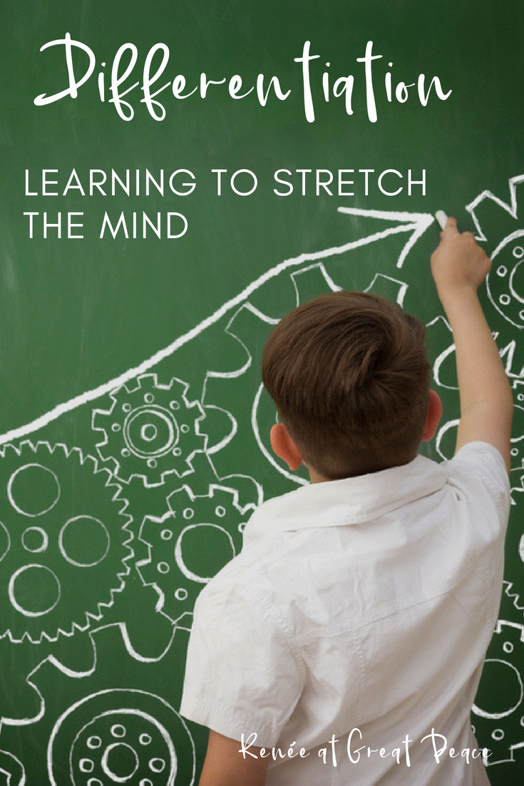 Differentiation, Learning How to Stretch the Mind