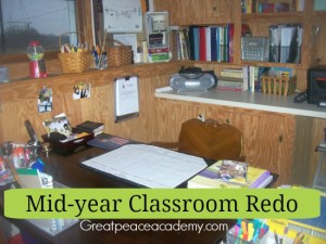 Mid-year classroom redo at Great Peace Academy