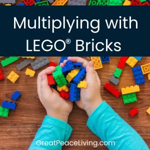 Multiplying with LEGO Bricks Printable Grouping Sheets | GreatPeaceLiving.com #LEGO #Math #Homeschool