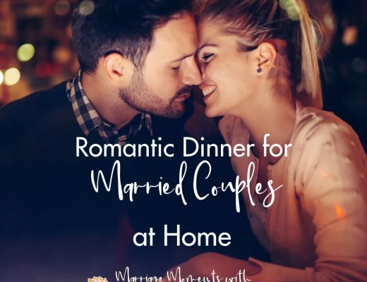 Romantic Dinner for Married Couples at Home | Renée at Great Peace #marriagemoments #romanticdinner #dinnerathome #romanceathome #datenight #ihsnet