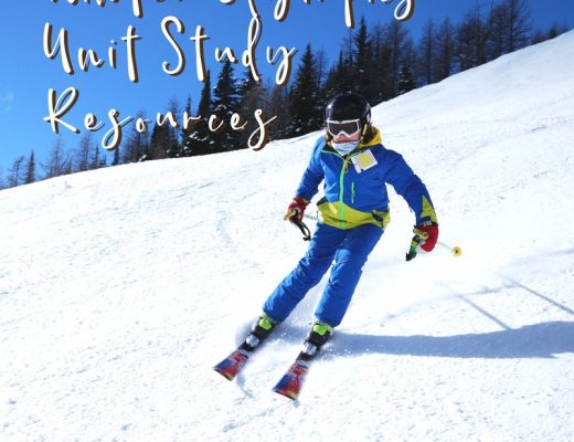 Winter Games Unit Study Resources | Renée at Great Peace #homeschool #unitstudies #wintergames #ihsnet