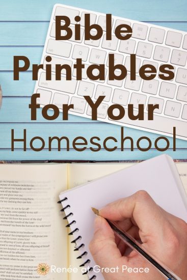 Free Homeschool Printables | Renée at Great Peace