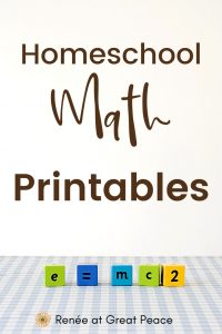 Incredible Index of Free Homeschool Printables | Renée at Great Peace #homeschool #homeschoolmoms #ihsnet