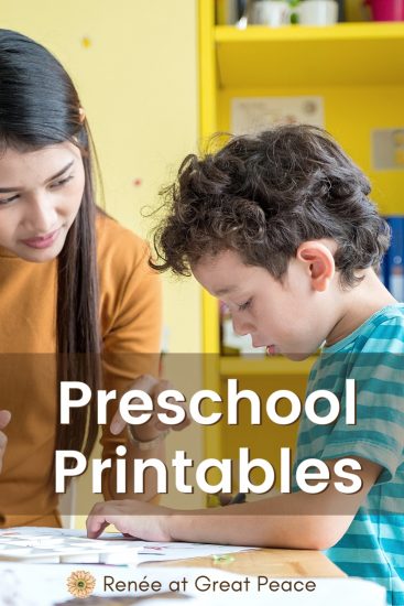 Free Homeschool Printables | Renée at Great Peace