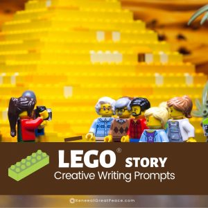 LEGO Story Creative Writing Prompts | Renee at Great Peace #LEGO #LEGOBricks #LearningwithLEGO #Creativewriting #homeschool #ihsnet
