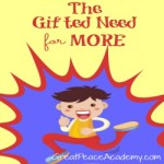 Gifted Homeschooling the child who has a need for more. | Great Peace Academy