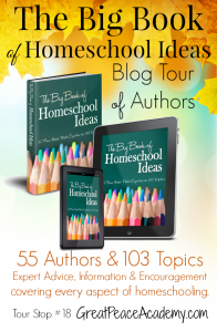 The Big Book of Homeschool Ideas Blog Tour | GreatPeaceAcademy.com #ihsnet