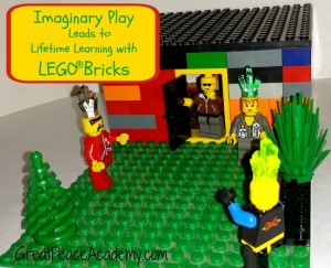 Imaginary Play leads to lifetime of learning with LEGO Bricks. | Great Peace Academy
