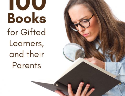 100 Books for Gifted Learners and their Parents | Renée at Great Peace #gifted #gtchat #giftedandtalented #giftedlearners #parentsofgifted #ihsnet #homeschool