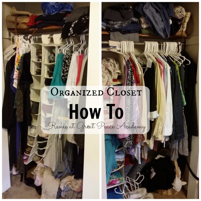 Anatomy of an Organized Closet - Great Peace Living