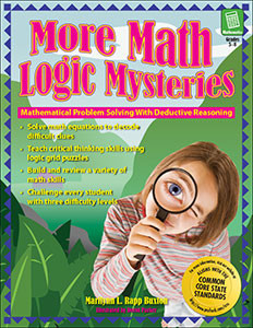 Math Logic Mysteries review by Renée at Great Peace Academy
