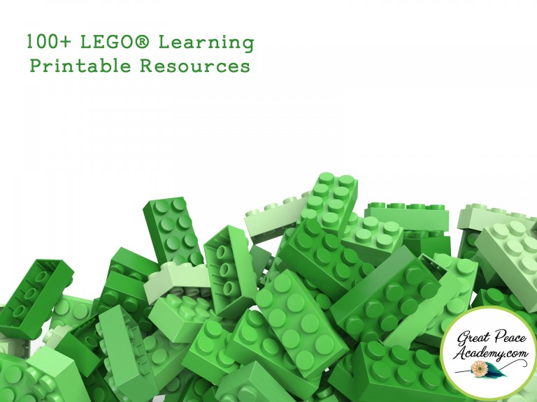 100 Free LEGO Learning Printables for Hands On Learning