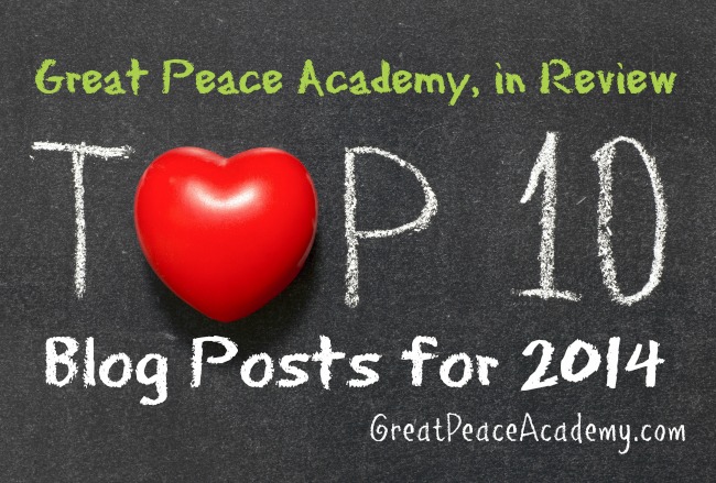 Top 10 Blog posts for 2014 at Great Peace Academy