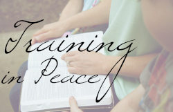 Training Your Child in Peace, devotionals focused on understanding parental responsibility of training a child in the way he should go. | Great Peace Academy