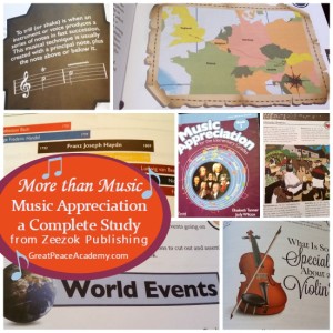 More than Music Music Appreciation, a Complete Study from Zeezok Publishing. | Great Peace Academy