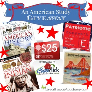 An Americamn Study Giveaway | Great Peace Academy