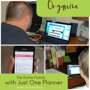 Organize the Entire Year with an Amazing Online Homeschool Planner from Homeschool Planet | Renée at Great Peace #homeschool #ihsnet #planner #organizer