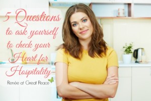 5 Questions to ask yourself to check your heart for authentic Christian Responsibility by Renée at Great Peace