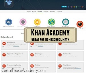 Khan Academy for Homeschool Math Curriculum | Great Peace Academy