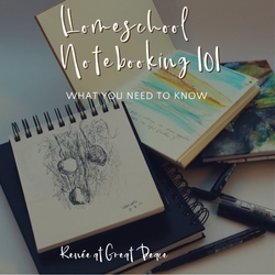 Homeschool Notebooking 101 - What You Need to Know | Renée at Great Peace #ihsnet #homeschool #notebooking