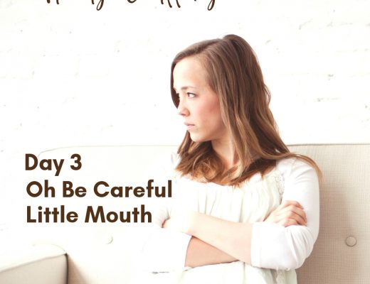 Marriage Challenge Day 3 - Oh be careful little mouth | Renée at Great Peace #MarriageChallenge #marriagemoments #marriage @wives