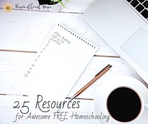 25 Resources for Awesome FREE Homeschooling | Renée at Great Peace #homeschool #curriculum #ihsnet