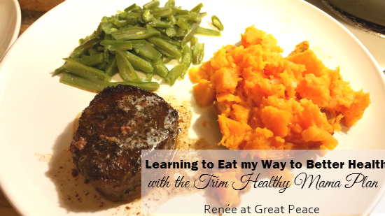 Learning to Eat my Way to Better Health with #TrimHealthyMama | Renée at Great Peace Academy