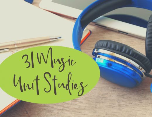 31 Music Unit Studies for Teaching Music in Homeschool | Renée at Great Peace #musicappreciation #music #homeschool #ihsnet