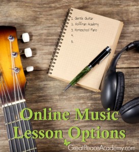 Learning to Play Music Online for Homeschool | Great Peace Academy #ihsnet