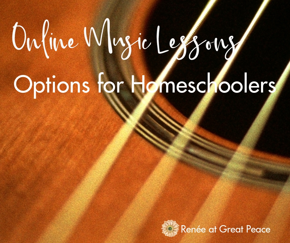 Learning to Play Music in Homeschool | Renée at Great Peace #homeschool #musicappreciation #musiclessons #ihsnet