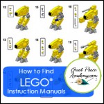 How to Find LEGO Instruction Manuals | GreatPeaceAcademy.com