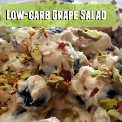 Low-Carb Grape Salad Recipe | GreatPeaceAcademy.com