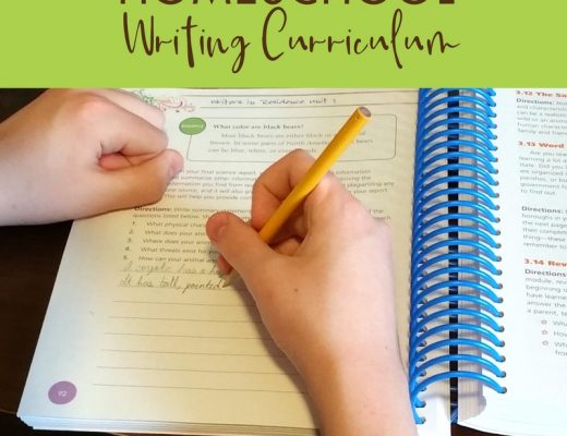 A Homeschool Writing Curriculum that Takes the Fear Out of Writing | Renée at Great Peace #ihsnet #homeschool #writing @ApologiaWorld