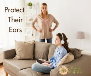Protect Your Child's Ears - 5 Tips for Stewarding a Child's Heart | Renée at Great Peace #parenting #homeschool #family #ihsnet