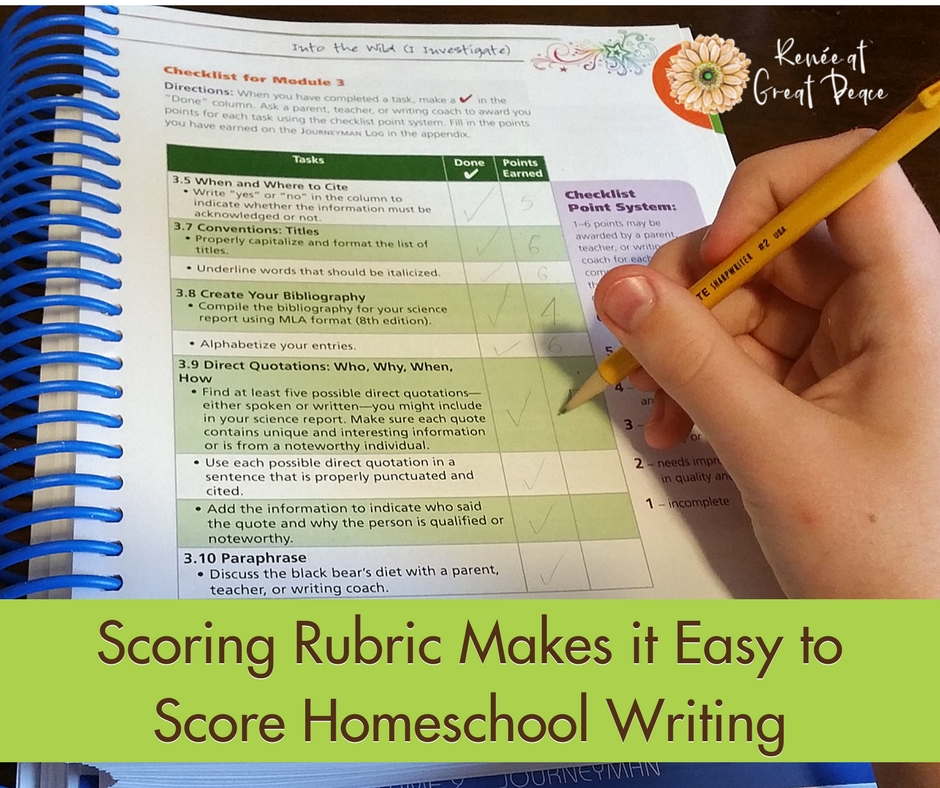 A Homeschool Writing Curriculum that Takes the Fear Out of Writing | Renée at Great Peace #ihsnet #homeschool #writing @ApologiaWorld