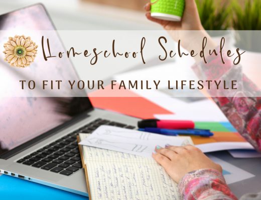 Homeschool Schedules to Fit Your Family Lifestyle | Renée at Great Peace