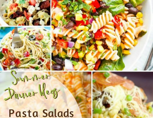 Summer Dinner Ideas Pasta Salads | Renée at Great Peace