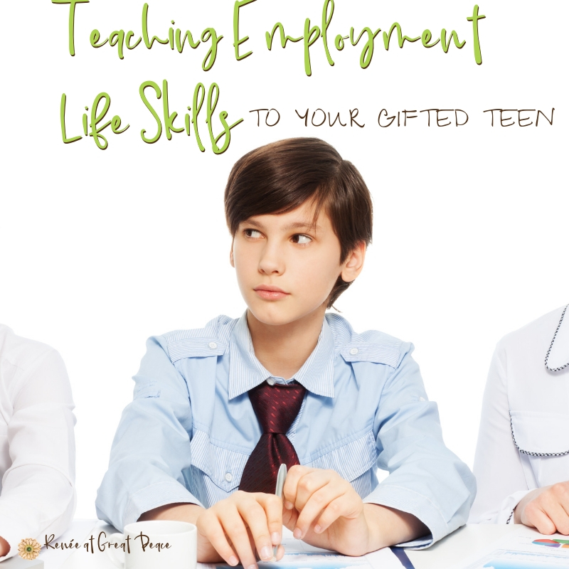 Teaching Finance Management Life Skills to Your Gifted Teen | Renée at Great Peace #ihsnet #homeschool #gifted