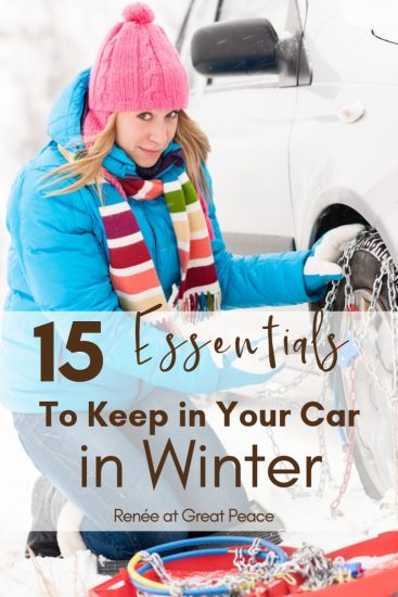 Essential Items to Keep in the Car in Winter | Renée at Great Peace
