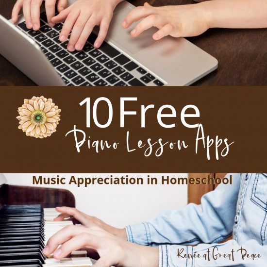 Teaching Music in Homeschool with 10 Free Piano Lessons Apps | Great ...