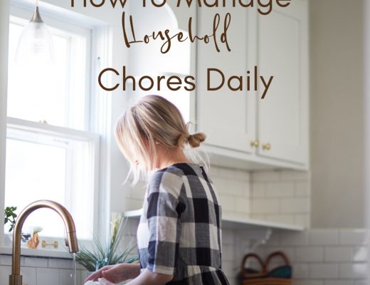 How to Manage Household Chores Daily | Renée at Great Peace #householdchores #homemaker #keeperathome #moms #wives