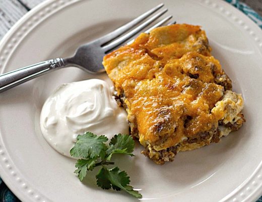 Sausage and Egg Breakfast Casserole | GreatPeaceLiving.com #mealplanning #breakfast #breakfastideas #sausage