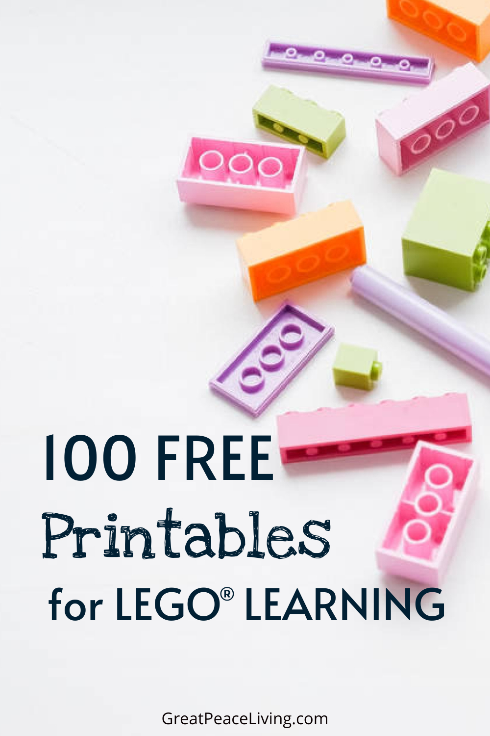 100 Free LEGO Learning Printables