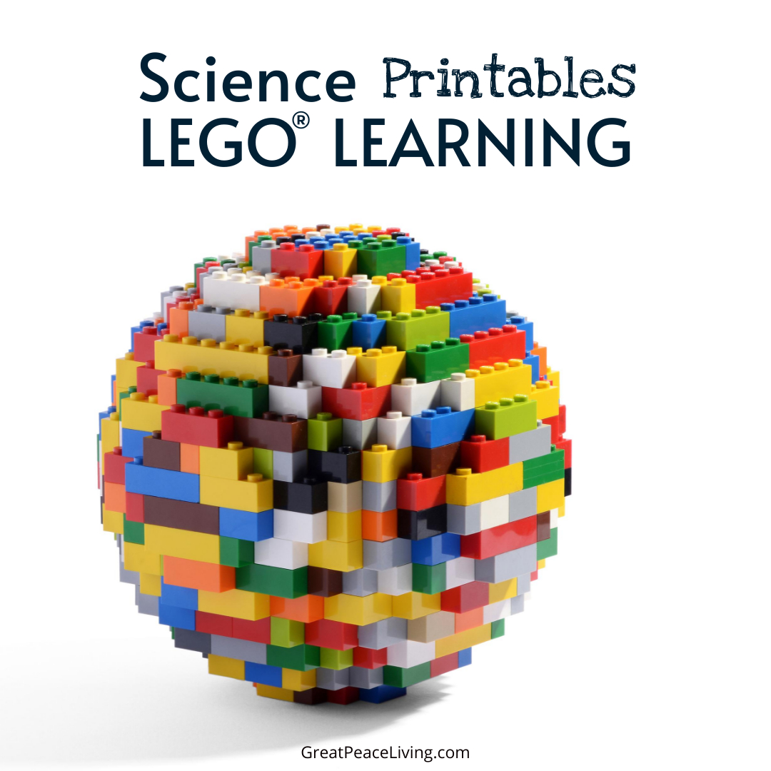 100 Free LEGO Learning Printables | GreatPeaceLiving.com #LEGO #LEGOLearning #LEGOBricks