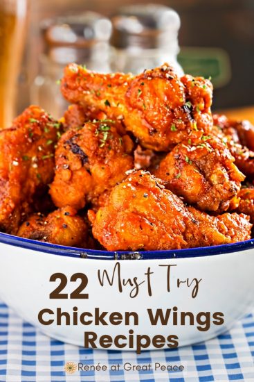 Family Dinner Ideas for Chicken Wings | Renée at Great Peace