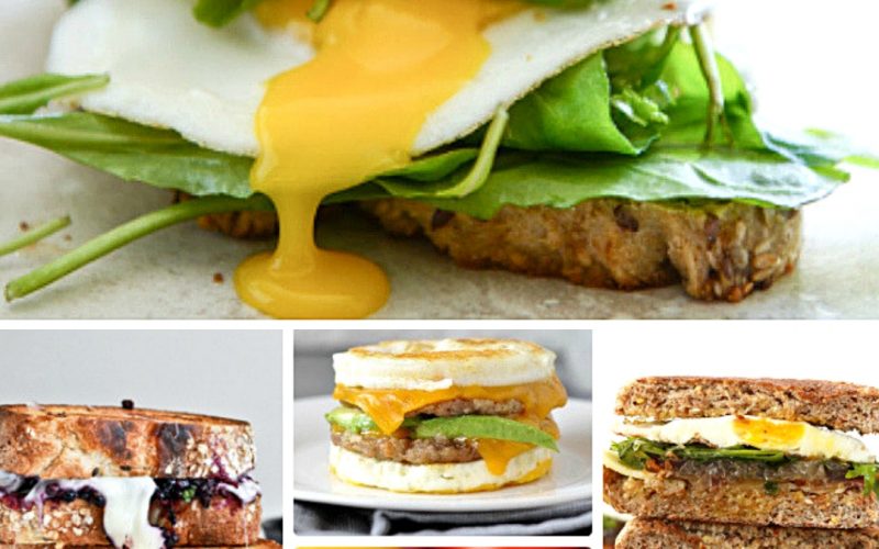 15 Perfect for Summer Breakfast Sandwiches | Renee at Great Peace #mealplanning #breakfastideas #breakfast #breakfastsandwiches