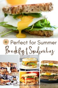 Breakfast Sandwiches for Summer | Renee at Great Peace