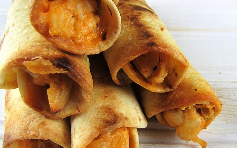 Buffalo Chicken Taquitos - Family Dinner Idea | Renee at Great Peace #mealplanning #dinnerideas #familydinnerideas #family #mealtime #dinner