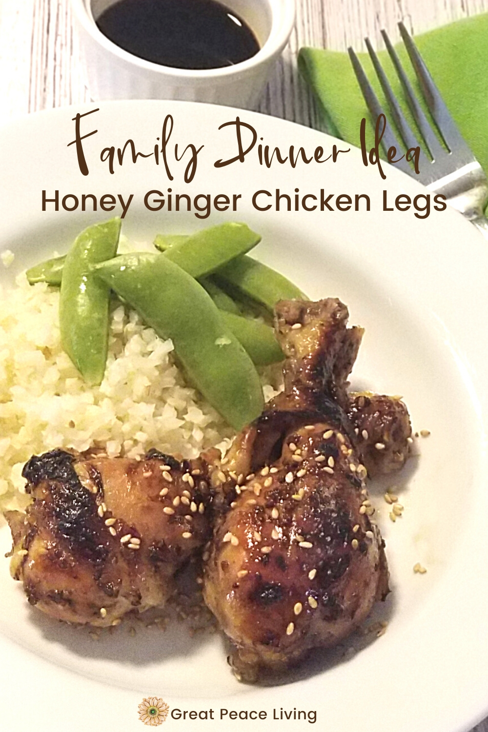 Instant Pot® Honey Ginger Chicken Legs